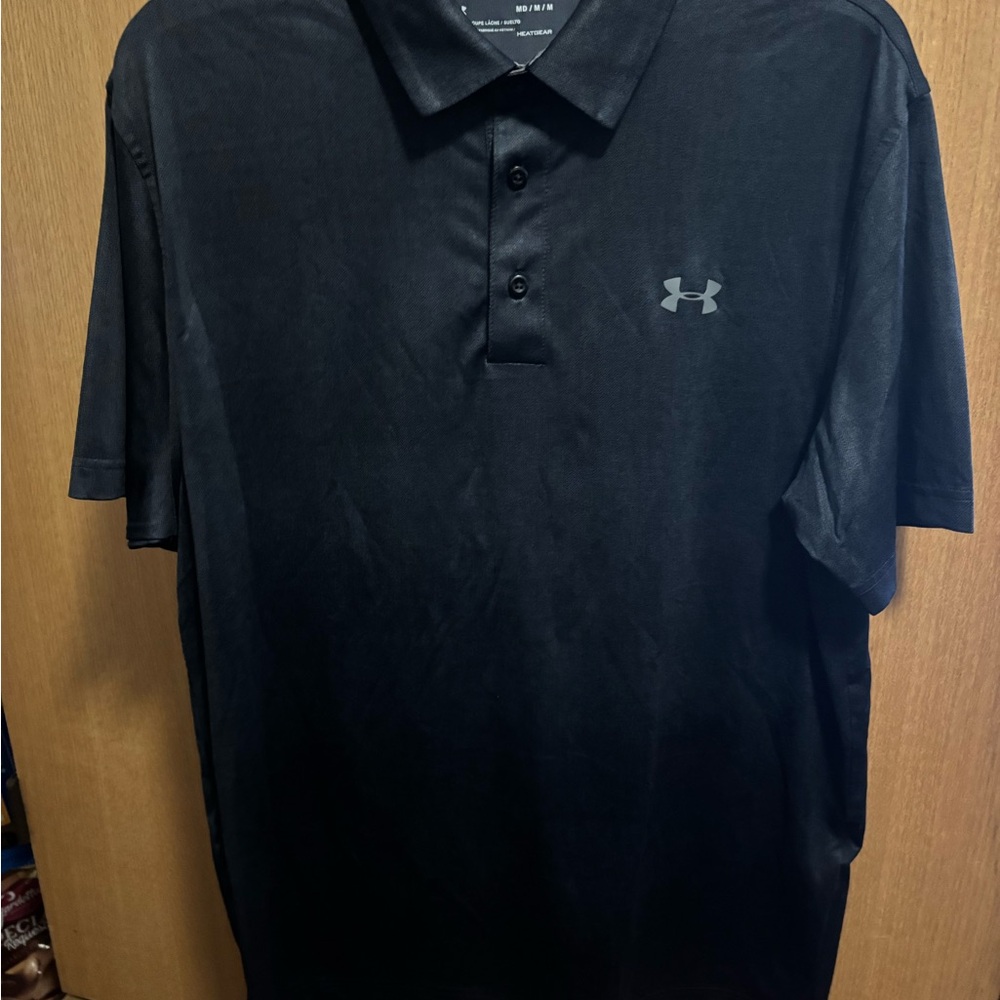 Under Armour Men's Polo Shirt in Black
